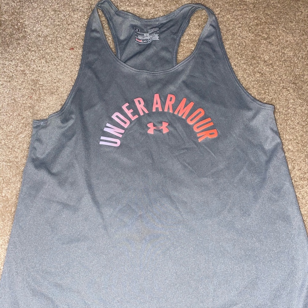 Under armor youth tank top